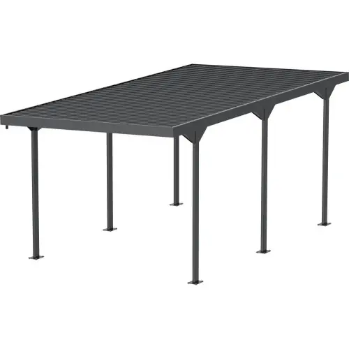 Offre Du Jour Carpot métal Haut de Gamme – 15,58m² x H. 2,33 m – Anthracite – Duramax