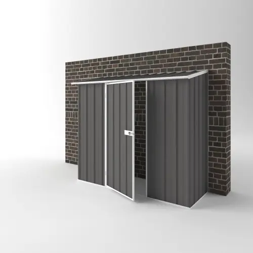 Abri métal Compact gris ardoise – 1,70m2 – Easyshed Prix Réduit