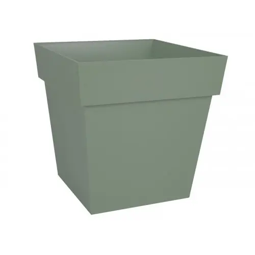 Produit De Marque Pot polypropylène EDA 13627 v.la Diam.0 L.39 x l.39 x H.39 cm vert laurier - EDA