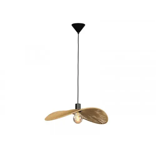 Offre Exclusive Suspension EGLO Siruela E27 naturel corde l.56 x 40 cm – Eglo