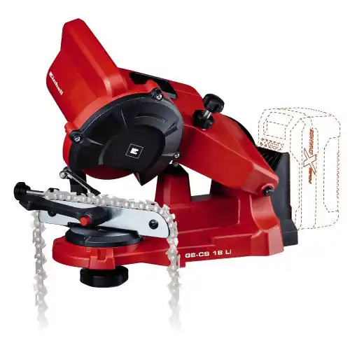 Affûteuse de chaîne sans fil - GE-CS 18 Li Solo - 18 V - Réglage d’angle - Sans batterie ni chargeur - EINHELL Bon Plan