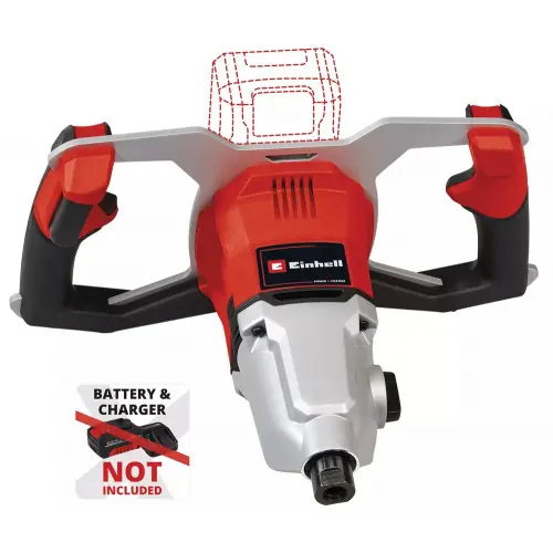 Agitateur sans fil mortier et peinture - TP-MX 18-2 Li BL-Solo - 2 vitesses - M14 - Power X-Change - vendu sans batterie ni char - EINHELL Acheter Direct