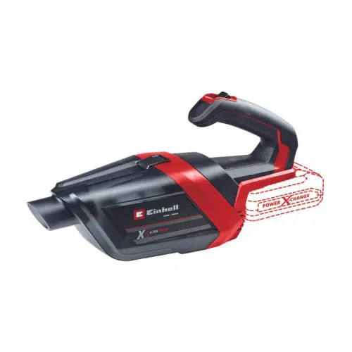 Prix Réduit Aspirateur à main sans fil - TE-HV 18/06 Li-Solo - 18 V - 72 mbar - 0,6 L - Power X-Change - EINHELL