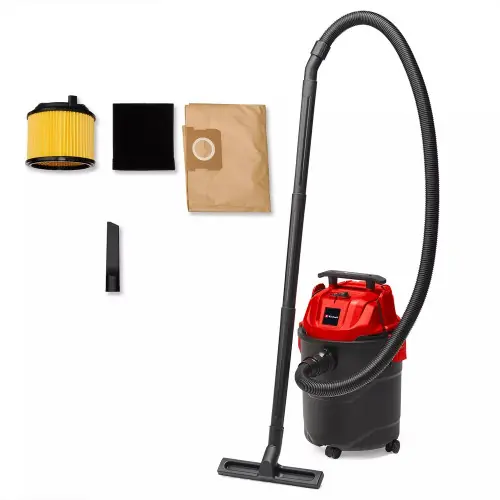 Aspirateur eau/poussière TC-VC 1820 - 1250W - cuve plastique 20L - soufflerie - accessoires inclus - EINHELL Paiement Sécurisé