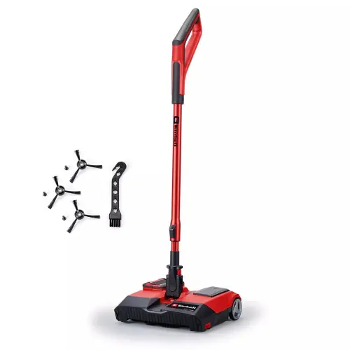 Bon Plan Balai sans fil TE-FS 18 Li-Solo - 18V - bac 400ml - LED - poignée télescopique - sans batterie/chargeur - EINHELL