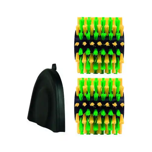 Offre Spéciale Brosse SOFT pour surfaces en bois et gazons synthétiques - Ø 115 mm - Largeur 195 mm - Compatible PICOBELLA - EINHELL