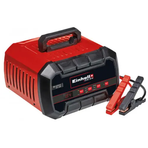 Promotion Chargeur de batterie - CE-BC 30 M - 12 V/ 24V - EINHELL