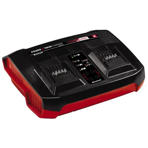 Meilleur Choix Chargeur double Power X-Change - Power X-Twincharger - 2 x 18 V - Courant 3 A - EINHELL