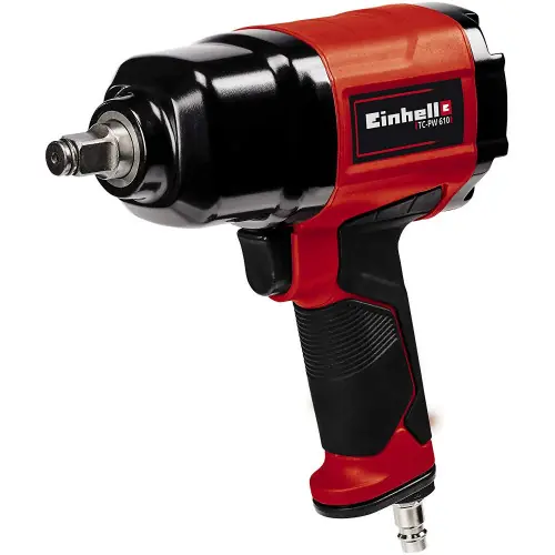Populaire Clé à chocs pneumatique TC-PW 610 - 610 Nm - 6,3 bar - coffret avec accessoires - EINHELL