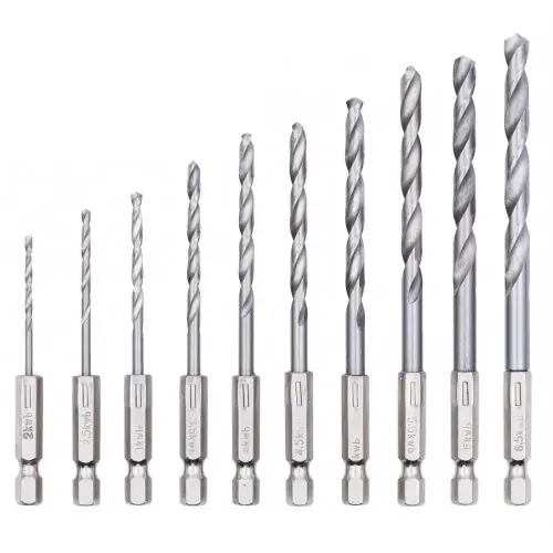 Populaire Coffret mèches métal 10pcs - S-Box - EINHELL