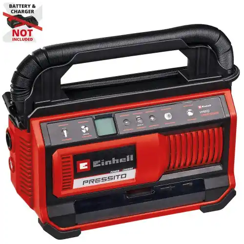 Prix Réduit Compresseur hybride – PRESSITO 18/25 Hybrid – 18 V / secteur – 11 bar – multifonction – Power X-Change – EINHELL