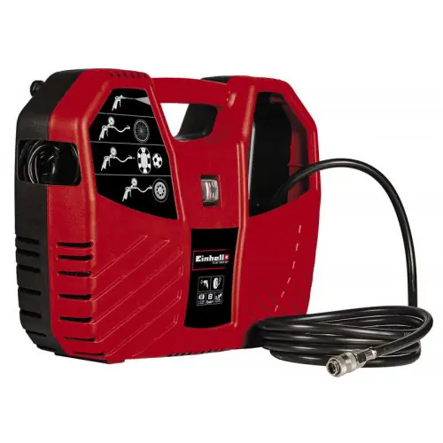 Compresseur portable TC-AC 180/8 OF - Puissance d‘aspiration 180 l/min - Pression max. 8 bar - 1100W - EINHELL Nouvelle Collection