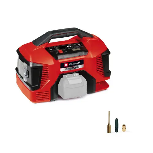 Compresseur sans fil - PRESSITO 18/21 - 18 V - 10,5 bar - 21 L/min - gonflage / dégonflage - sans batterie ni chargeur - EINHELL Meilleur Choix