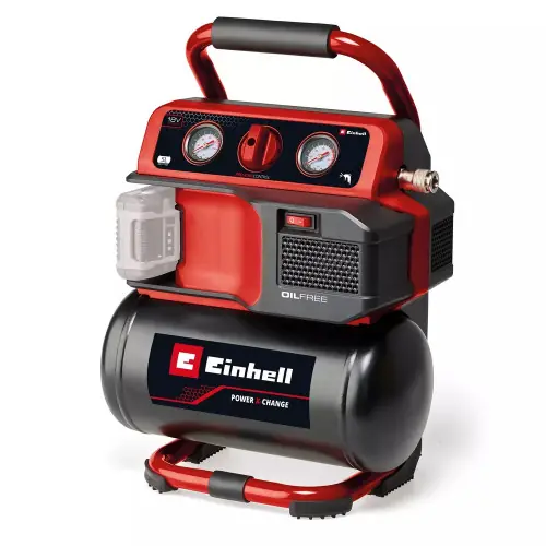 Compresseur sans fil - TE-AC 18/75 Li OF-Solo - 18 V - 75 L/min - 8 bar - Cuve 5 L - Power X-Change - sans batterie ni chargeur - EINHELL Achetez Aujourd'hui