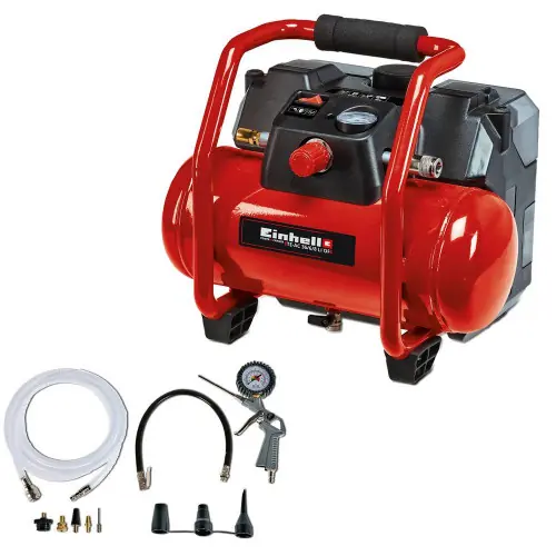 Compresseur sans fil - TE-AC 36/6/8 Li OF Set - Cuve 6 L - Power X-Change - EINHELL Nouvelle Collection