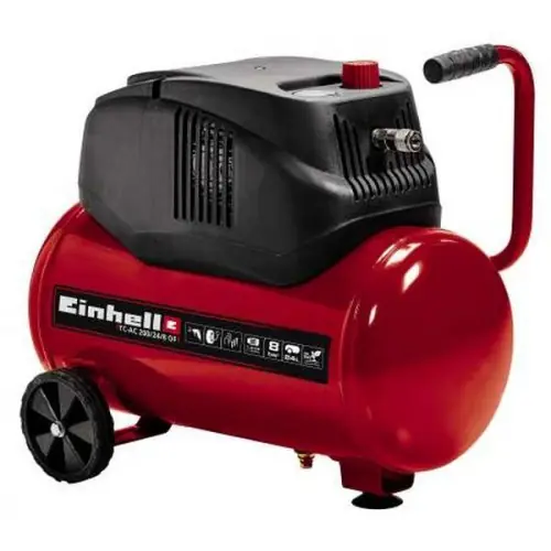 Compresseur sans huile TC-AC 200/24/8 OF - 1200 W - Cuve 24 L - 8 bar - EINHELL Promotion