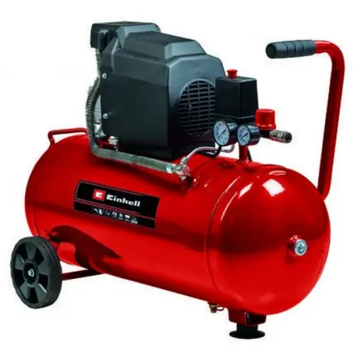 Pas Cher Compresseur TC-AC 190/50/8 – Réservoir 50 litres – jusqu‘à 8 bar – EINHELL