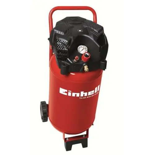 Expédition Rapide Compresseur vertical TH-AC 240/50/10 OF - EINHELL