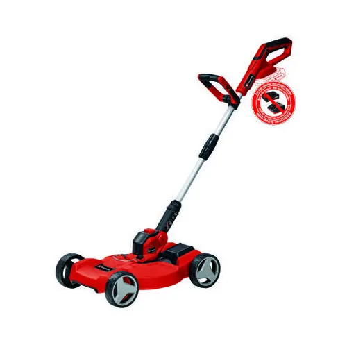 Coupe-bordures sans fil - GE-CT 18/28 Li TC-Solo - 18 V - largeur de coupe 28 cm - fil Ø 1,6 mm - chariot de tonte inclus - sans - EINHELL Bon Marché