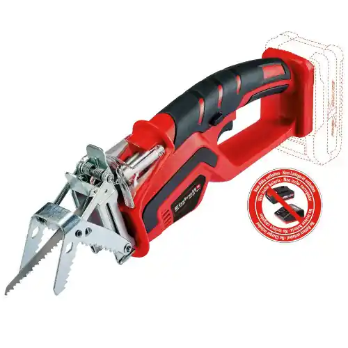 Dernière Chance Coupe branche sans fil GE-GS 18 Li Solo - Sans batterie ni chargeur - EINHELL