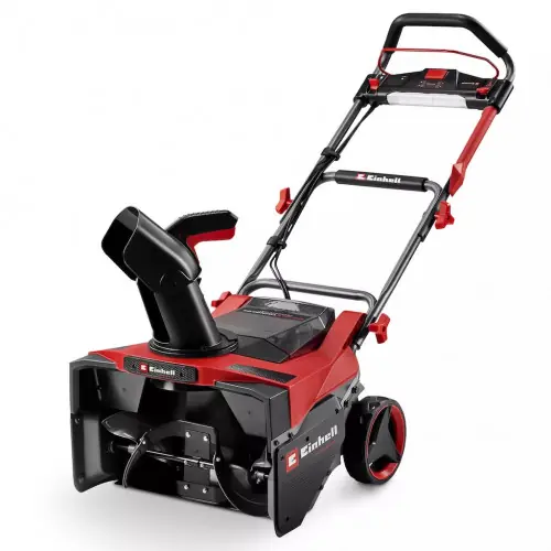 Nouvel Arrivage Fraise à neige sans fil - GP-ST 36/53 Li E BL-Solo - 36 V - Largeur 53 cm - Éjection réglable 220° - Moteur Brushless - Sans bat - EINHELL