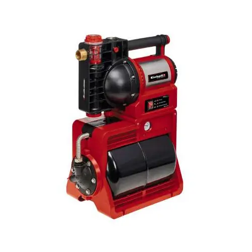 Réduction Groupe de surpression GE-WW 1246 N FS - 1200 W - Débit 4600 L/h - Pression max. 5 bar - Réservoir 20 L - Corps en acier inoxydab - EINHELL