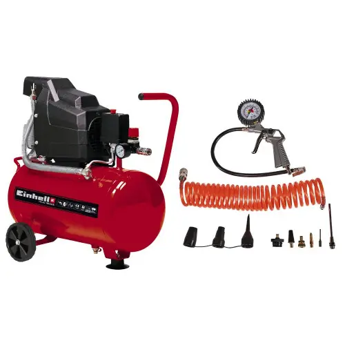 Meilleur Choix Kit Compresseur TC-AC 190/24/8 Kit - EINHELL
