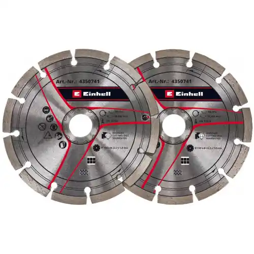 Super Prix Kit de disques de coupe diamant 150mm - EINHELL