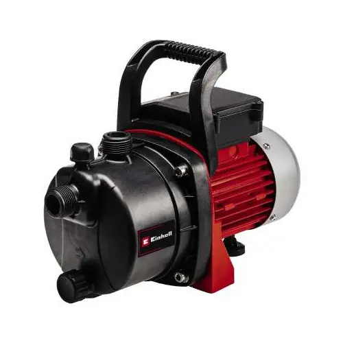 Prix Cassé Kit pompe d’arrosage 650 W - Débit 3 800 L/h - Pression 3,6 bar - Hauteur de refoulement 36 m - Avec tuyaux et pistolet pulvéris - EINHELL