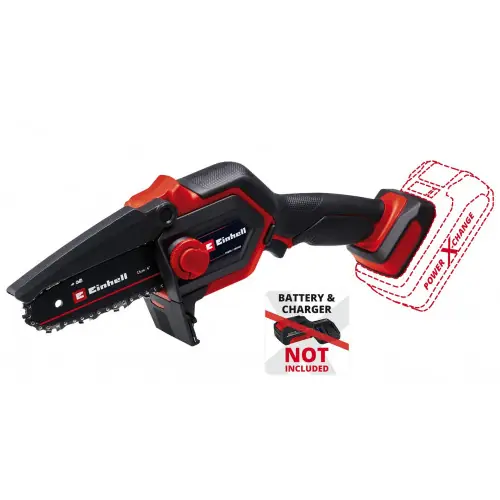 Promotion Saisonnière Élagueuse sans fil - GE-PS 18/15 Li BL-Solo - 18 V - Coupe 12,5 cm - Brushless - Power X-Change - EINHELL