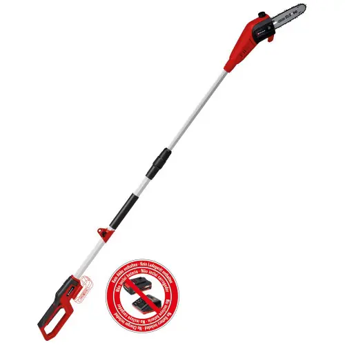 Élagueuse sur perche sans fil - GC-LC 18/20 Li T-Solo - 18 V Power X-Change - guide 20 cm - vitesse de coupe 5,5 m/s - perche té - EINHELL Achetez Aujourd'hui