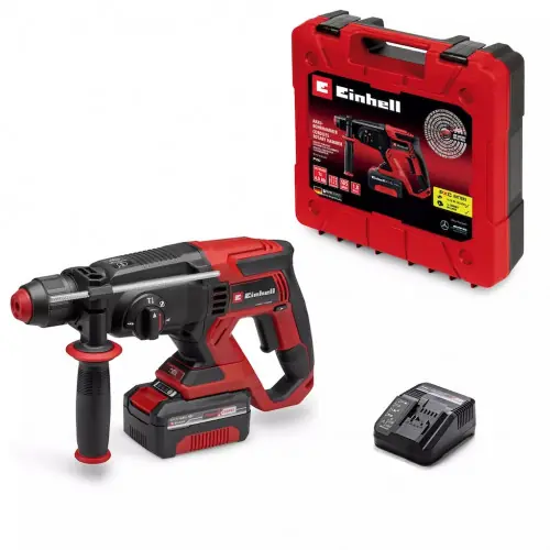 Marteau perforateur sans fil - TE-HD 18/20 Li - 1,8 J - SDS-Plus - Batterie 4,0 Ah incluse - EINHELL Prix Bas