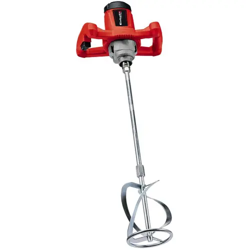 Affaire À Saisir Mélangeur peinture et mortier TC-MX 1200 E - 1 200 W - variateur électronique - M14 - avec mélangeur Ø 100 mm - EINHELL