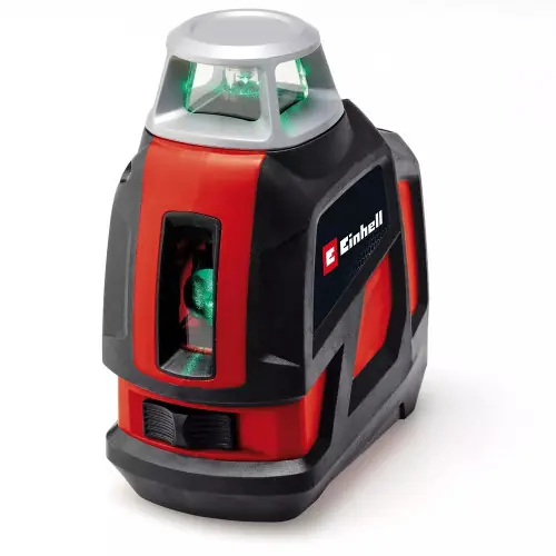 Niveau laser en croix TE-LL 360 G - portée 40 m - laser vert - auto-nivelant - EINHELL Certifié