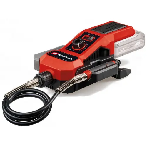 Acheter En Ligne Outil de meulage et de gravure sans fil - TE-MT 18/34 Li-Solo - 18 V - Arbre flexible 92 cm - sans batterie ni chargeur - EINHELL
