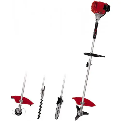Outil multifonction thermique 4-en-1 GC-MM 52 I AS - Ébrancheur, taille-haies, débroussailleuse et coupe-bordures - EINHELL Vente Flash