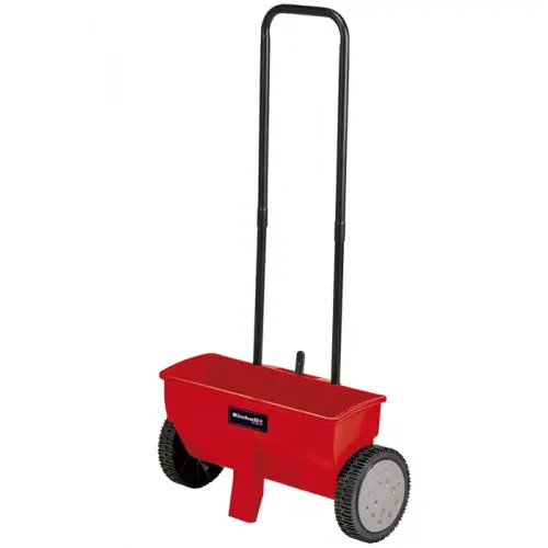 Épandeur manuel - GC-SR 12 - Capacité 12 L - Largeur d’épandage 45 cm - Double guidon - Roues Ø 200 mm - EINHELL Offre Exclusive