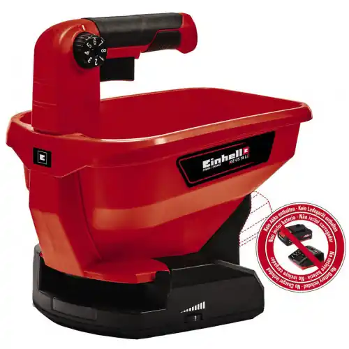 Épandeur universel sans fil - GE-US 18 Li - 18 V Power X-Change - Bac 3,3 L - Largeur d’épandage réglable jusqu’à 5 m - Sans bat - EINHELL Nouvelle Collection