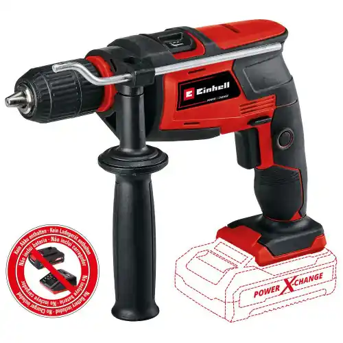 Perceuse à percussion - TC-ID 18 Li - Mandrin auto-serrant de 13 mm - sans batterie - EINHELL Bon Marché