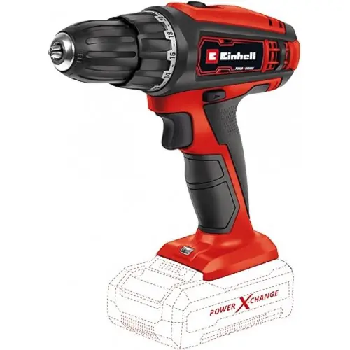 Perceuse-visseuse sans fil - TC-AS 18 Li-Solo - Couple 40 Nm - 2 vitesses - Plateforme Power X-Change - EINHELL Nouvelle Collection