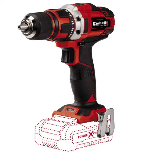 Perceuse-visseuse sans fil - TE-CD 18/40 Li Solo - 18 V - Couple 40 Nm - 2 vitesses - Sans batterie ni chargeur - EINHELL Must-Have