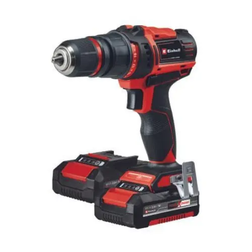 Seulement Aujourd'hui Perceuse-visseuse sans fil TE-CD 18/45 + 2 batteries 2,0 Ah + 22 accessoires - couple max. 45 Nm - EINHELL