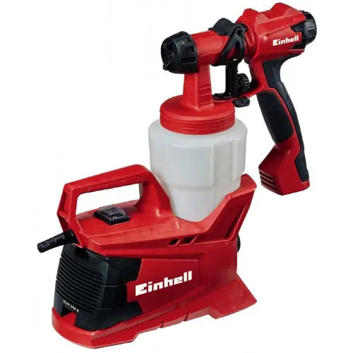 Pistolet à peinture électrique semi-stationnaire - TC-SY 600 S - 600 W - Débit 1 000 ml/min - Tuyau 1,8 m - EINHELL Remise