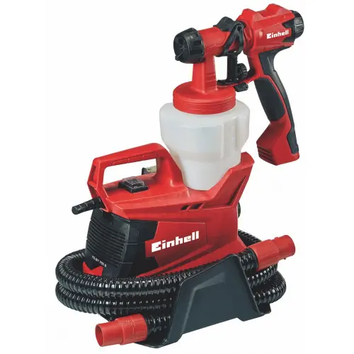 Pistolet à peinture électrique semi-stationnaire - TC-SY 700 S - 700 W - Débit 1 000 ml/min - Tuyau 3,5 m - EINHELL Prix Cassé