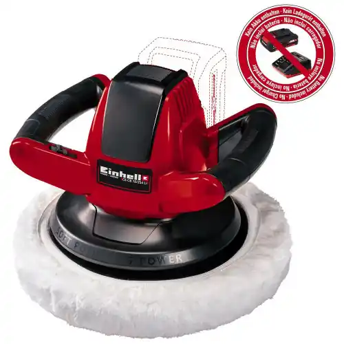 Acheter Direct Polisseuse pour carrosserie sans fil - CE-CB 18/254 Li Solo - 18 V - Ø 254 mm - Sans batterie ni chargeur - EINHELL