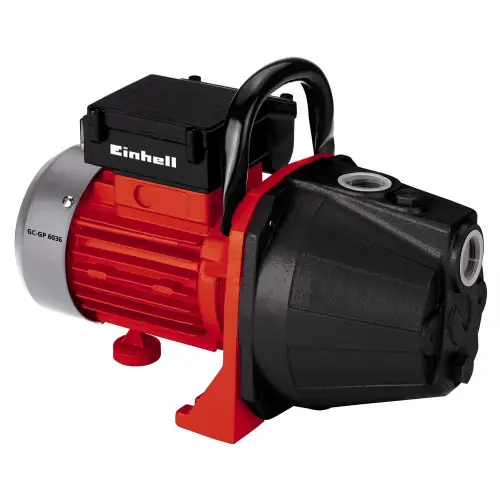 Petit Prix Pompe d’arrosage de surface – GC-GP 6036 – Débit 3 600 l/h – Pression 4 bar – EINHELL