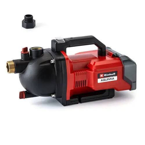 Offre Spéciale Pompe d’arrosage sans fil AQUINNA - 36 V - 3000 l/h - 26 m - sans batterie ni chargeur - EINHELL