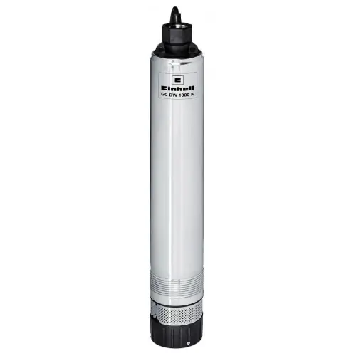 Pompe de forage immergée - GC-DW 1000 N - 1000 W - Débit 6 500 l/h - Refoulement 45 m - EINHELL Promotion Saisonnière