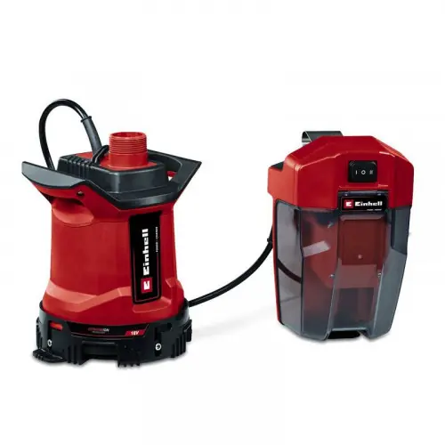 Pompe pour eaux claires et chargées sans fil - GE-DP 18/25 LL Li-Solo - 18 V - 7000 l/h - Aspiration à plat 1 mm - Power X-Chang - EINHELL Jusqu'à Épuisement Des Stocks