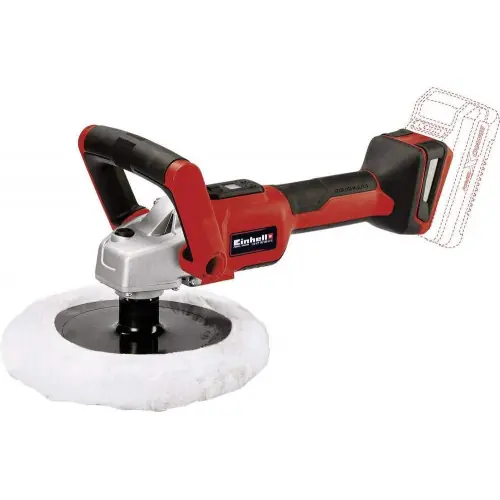 Prix Cassé Ponceuse-polisseuse sans fil 36 V (2 x 18 V) - CE-CP 18/180 Li E - Ø 180 mm - Brushless - sans batterie ni chargeur - EINHELL